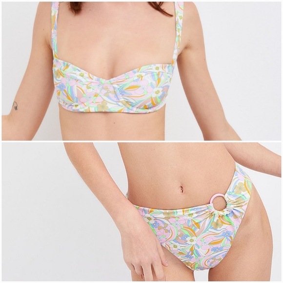 NWT For Love & Lemons Devon Bikini Set - Picture 6 of 6